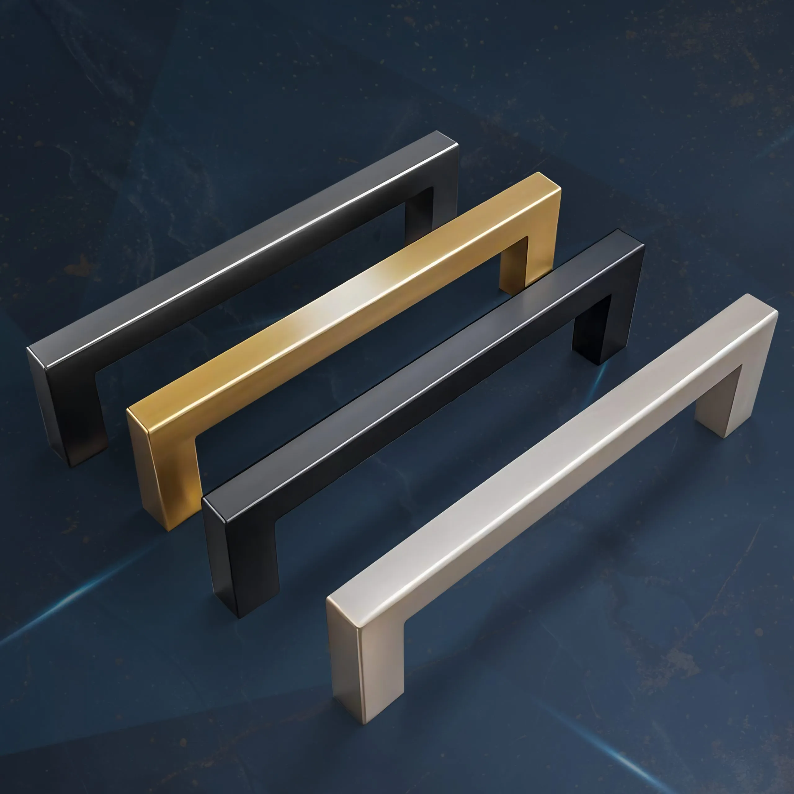 12 Inch  Modern Square Cabinet Pulls | Modern Square Drawer Pulls | Square Bar Cabinet Pulls | Square Bar Pulls for Cabinets | P-A56012