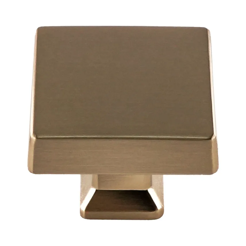 1.5 Inch Square Oversized Knob | Square Cabinet Knobs | Top Knobs Square Bar Pull | Square Door Knobs | K-94727