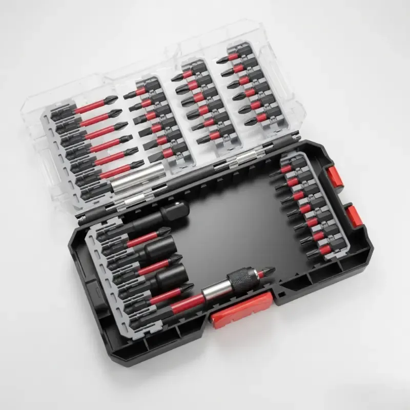 40 PCS DEWALT Impact Screwdriver Bit Set | Impact Ready | FlexTorq Impact Driver Bit Set with Storage Case | Magnetic Screwdriver Set | CI-BIT40