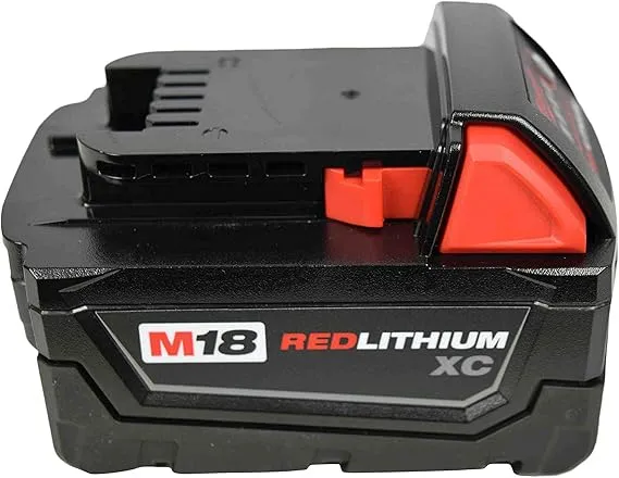 Milwaukee Tool 48-11-1828 Extended Capacity Battery 18 Volt 3 Amp-Hour Lithium Ion M18 Redlithium XC