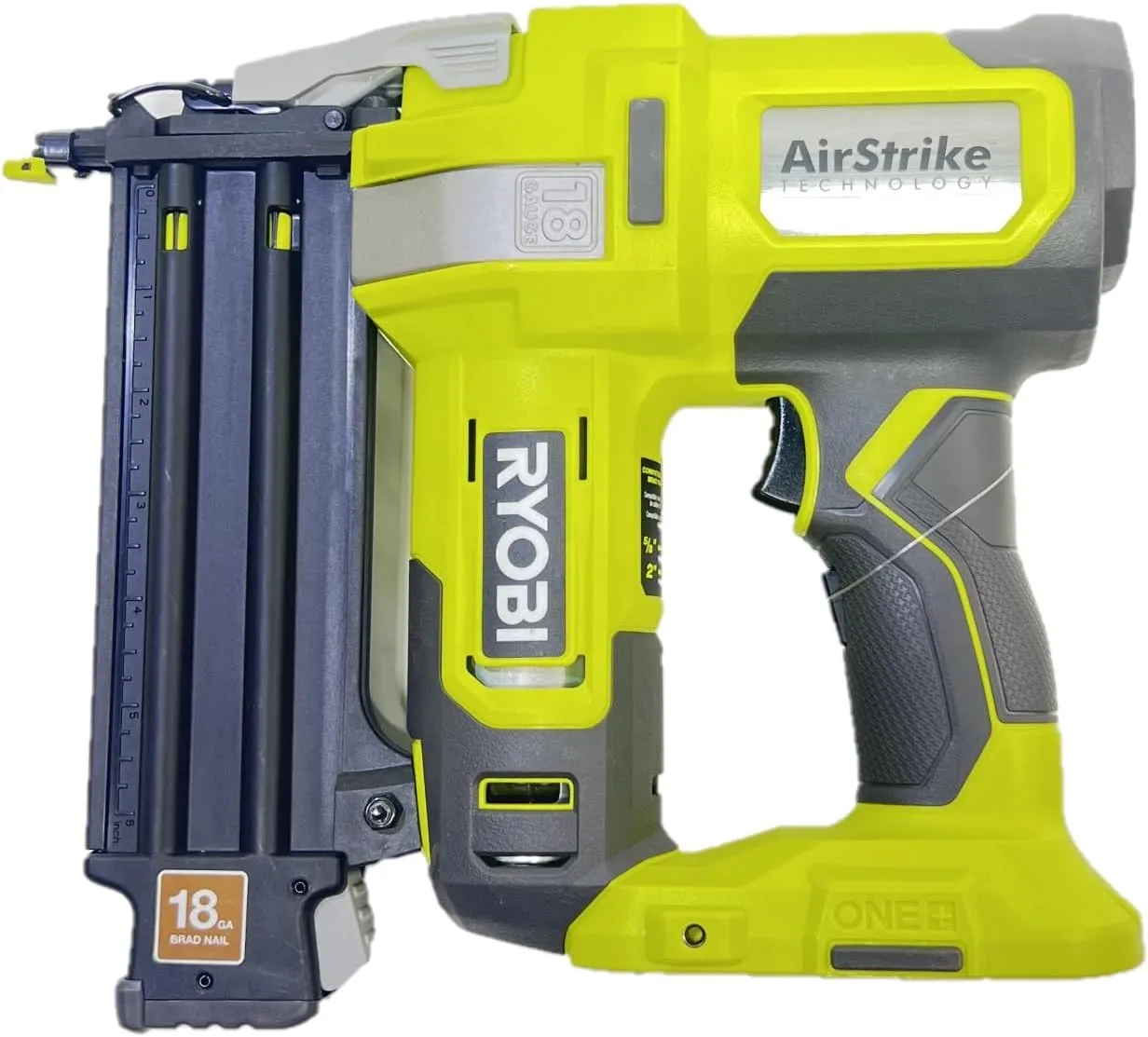 Ryobi 18V ONE+ 18-Gauge Cordless Airstrike Brad Nailer (Tool Only) P321 | Battery and Charger Sold Separately