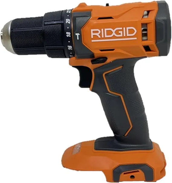 RIDGID 18V 1/2 in. Hammer Drill/Driver R860012 (Bare Tool) | Battery and Charger Sold Separately - Not eligible for the Lifetime Service Agreement