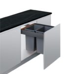 top mount trash can pull out