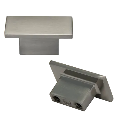1.5 Inch Rectangular Knob | Rectangular Cabinet Pulls | Rectangle Cabinet Knobs | Rectangular Drawer Handles | K-81021
