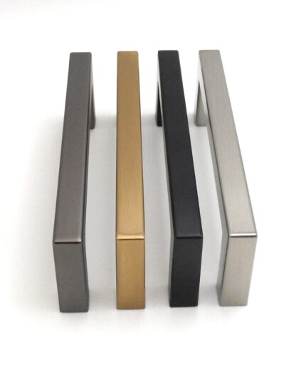 4 Inch Modern Square Cabinet Pulls | Modern Square Drawer Pulls | Square Bar Cabinet Pulls | Square Bar Pulls for Cabinets | P-87226
