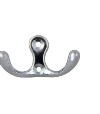 side by side double coat hook