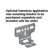 undermount drawer bracket